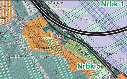 Na predaj rekreačný pozemok o výmere 2310 m2 v k.ú. Strážov, obec Žilina