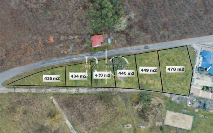 Stavebné parcely na predaj , Domaša - časť Eva/Holčíkovce