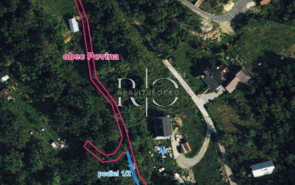 Na predaj stavebný pozemok v obci Povina, Kysucké Nové Mesto