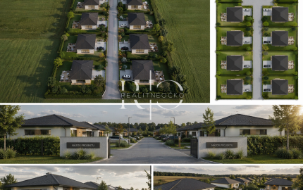 Na predaj stavebné parcely 400m2, obec Čelovce - Prešov