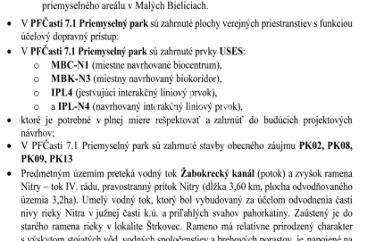Na predaj priemyselné pozemky, Žabokreky n/N, Partizánske