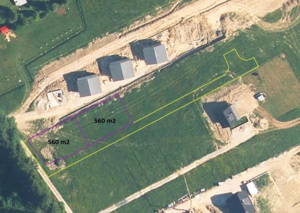 Na predaj dva stavebné pozemky Makov - Čadca o výmere 560 m2