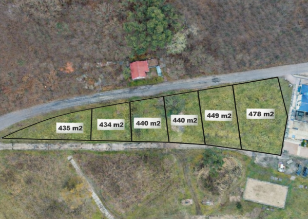 Na predaj stavebné pozemky, Domaša - časť Eva/Holčíkovce