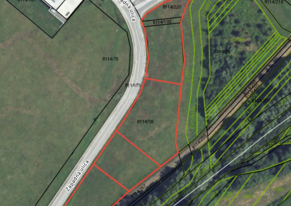 PRIEMYSELNÉ POZEMKY V PRIEVIDZI NA PREDAJ