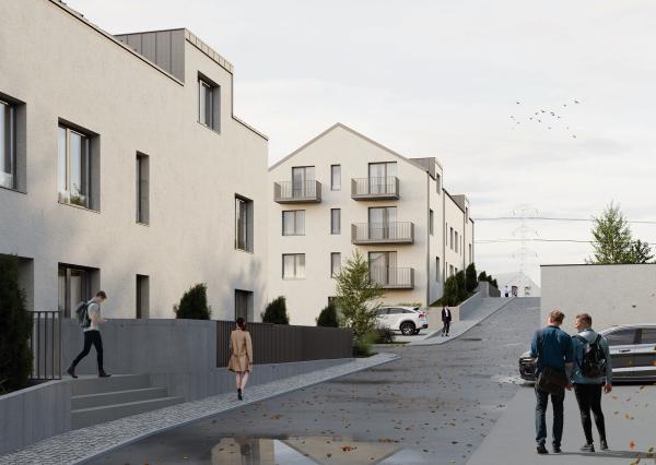 NOVOSTAVBA - predaj -  2 izb. byt, Bzovík - Krupina