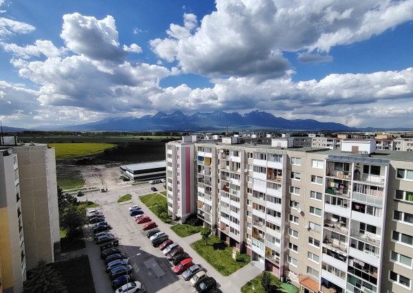 REZERVOVANÝ, na predaj, 1 izbový byt,  Poprad- Juh 3