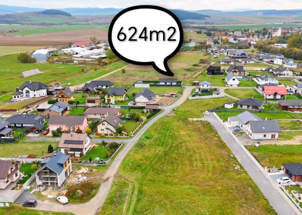 REZERVOVANÝ, na predaj, pozemok, Mlynica, 624 m2