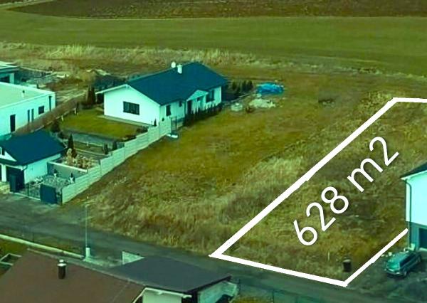 na predaj, pozemok na výstavbu Vlková, 628 m2