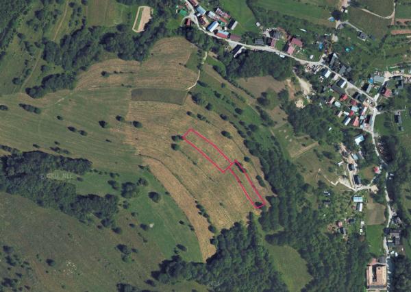 Na predaj orná pôda o výmere 3293 m2 v obci Terchová, Žilina
