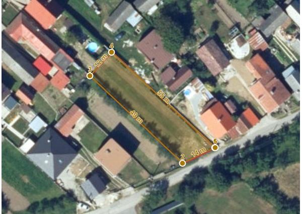 Na predaj stavebný pozemok, obec Jablonové, okr. Bytča