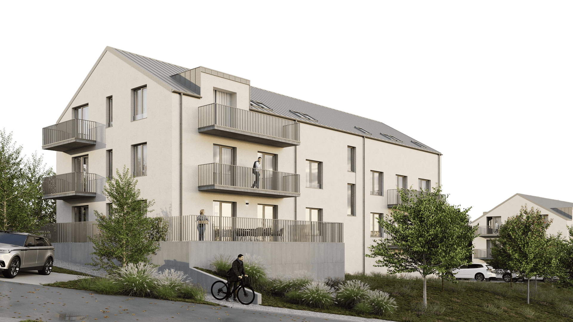 NOVOSTAVBA - predaj -  3 izb. byt, Bzovík - Krupina