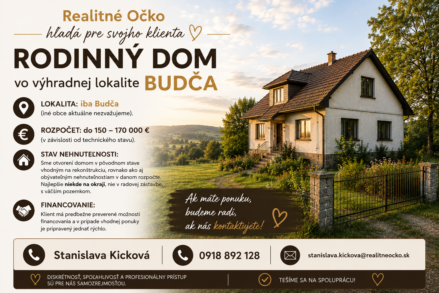 Rodinný dom Budča