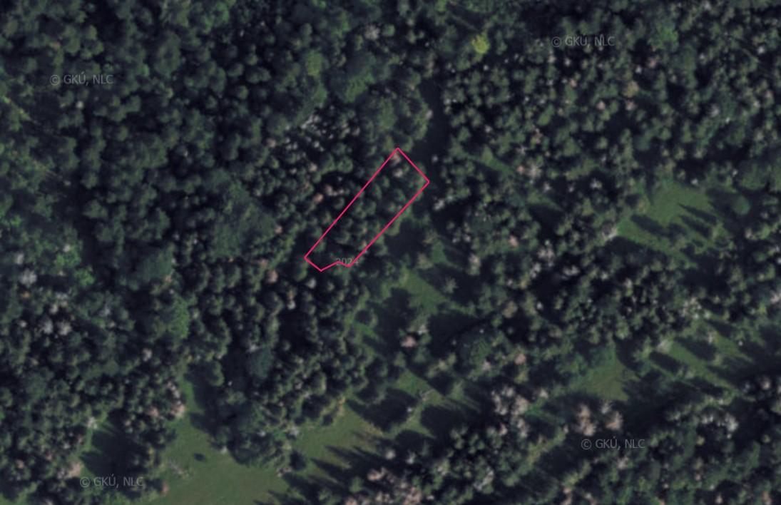Na predaj orná pôda/les o výmere 1442 m2, Terchová, Žilina